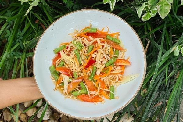 Thailändsk Papayasallad