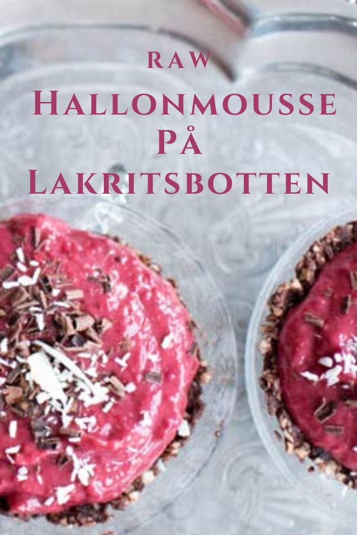 Hallonmousse pin