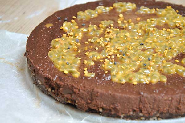 Mörk Chokladtårta raw glutenfri