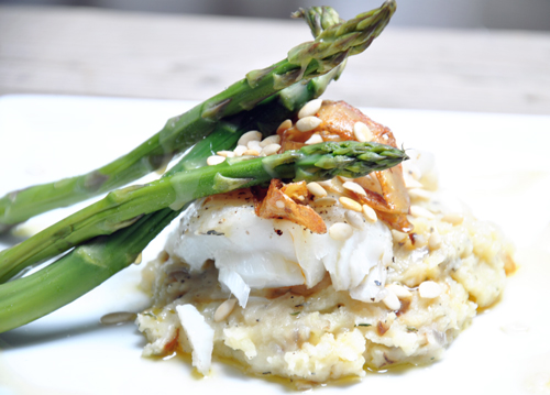 Torskfilé med potatispuré