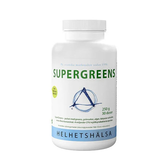 Helhetshälsa SuperGreens 250 gram