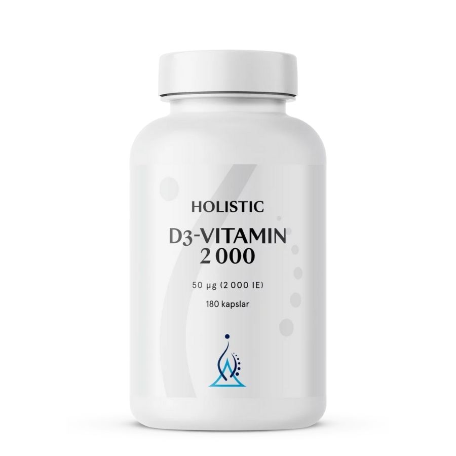D3-vitamin 2000 IE 180 kapslar - KORT DATUM