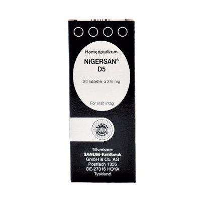 Nigersan D5 - 20 tabletter