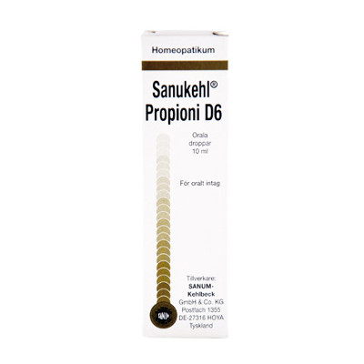 Sanukehl Propioni D6 - Orala droppar 10 ml