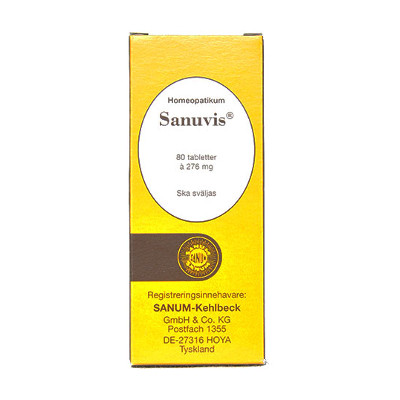 Sanuvis - 80 tabletter