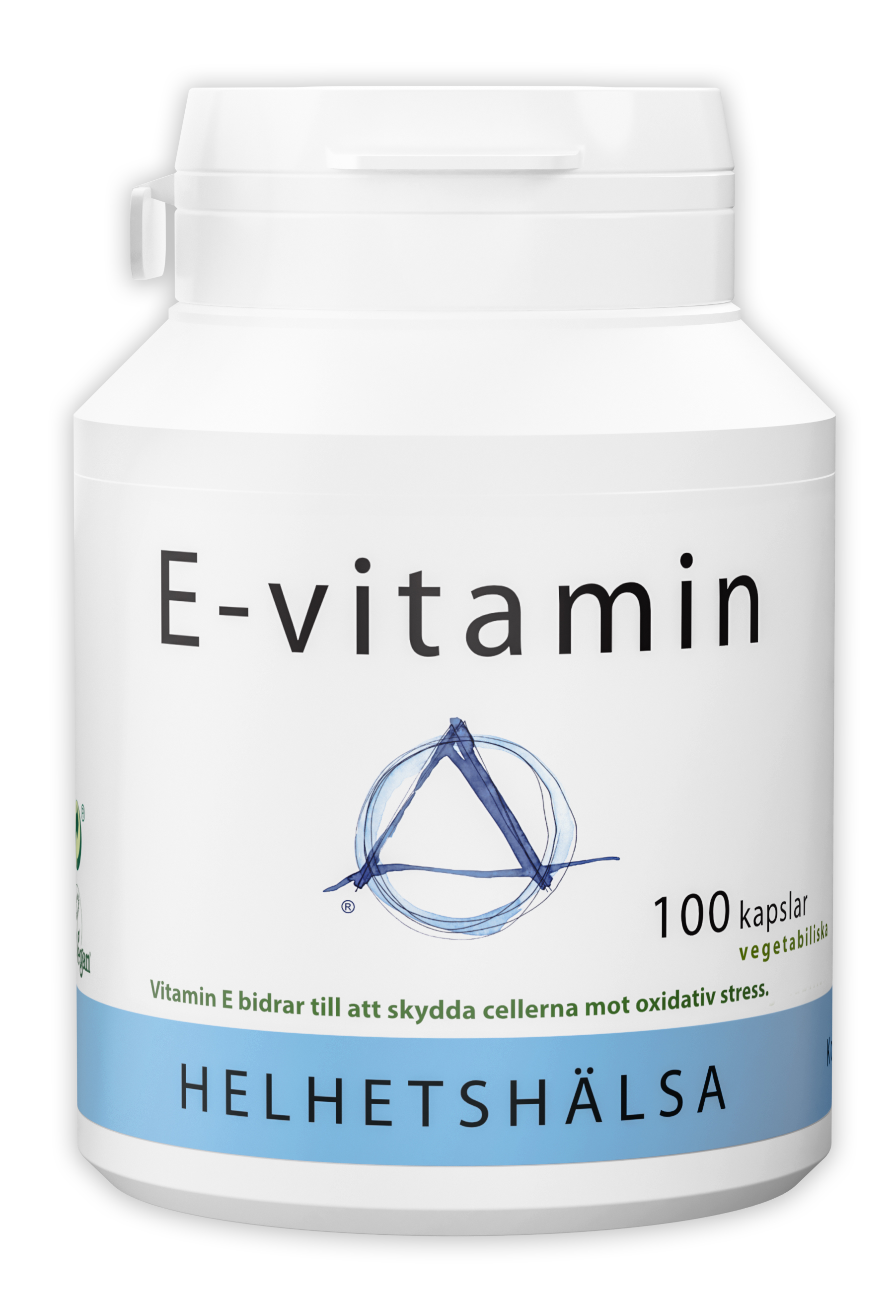 E-vitamin tillskott från Helhetshälsa 100 kapslar