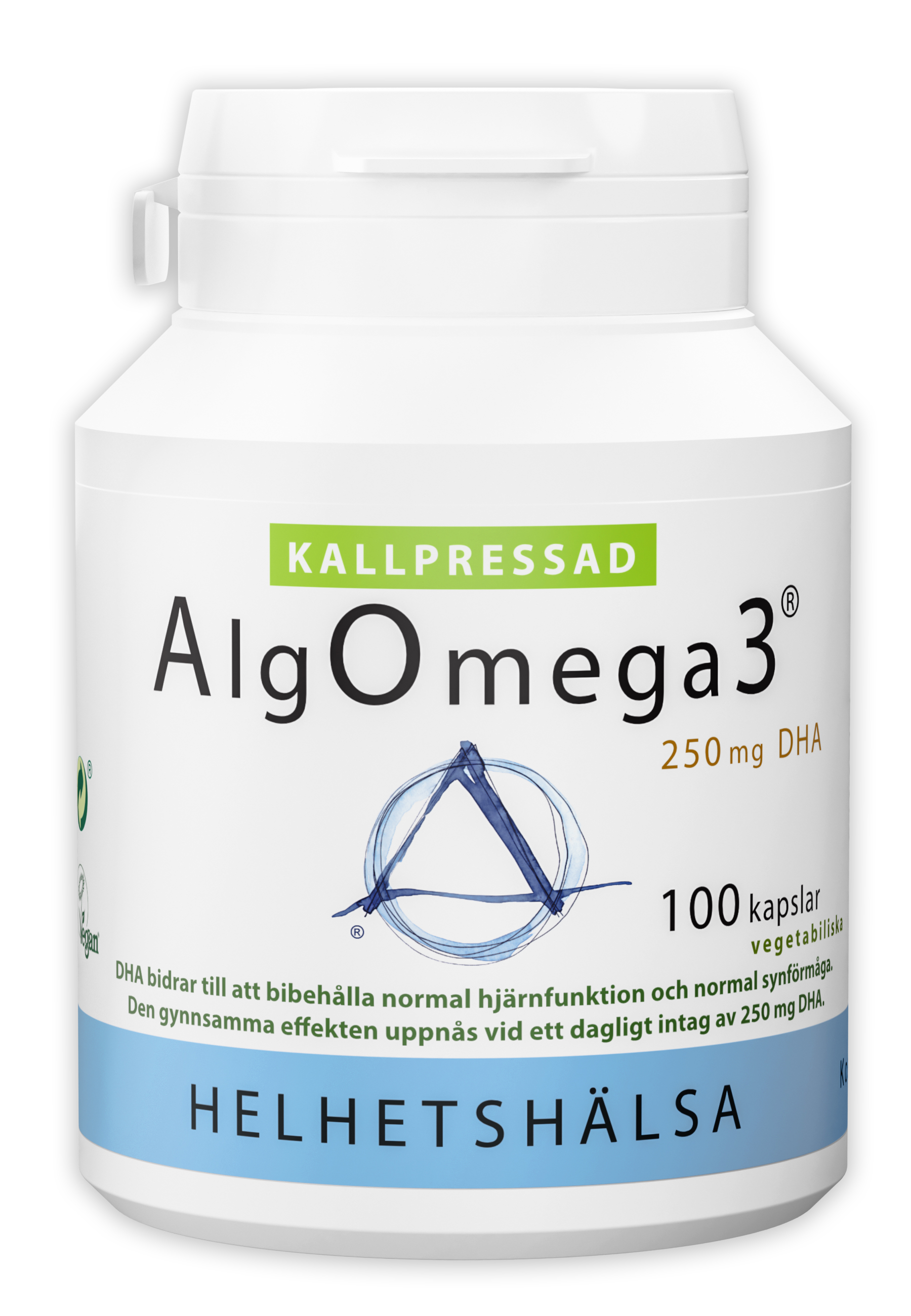 AlgOmega3 från Helhetshälsa 100 kapslar