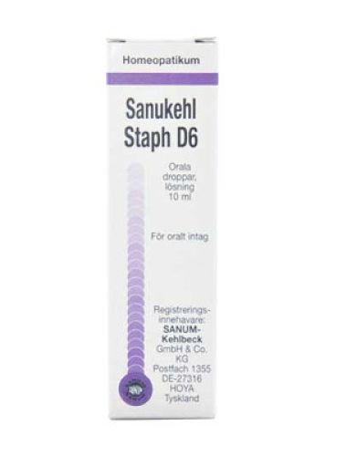 <span class="jp_product_title">Sanukehl Staph D6 - Orala droppar 10 ml</span>