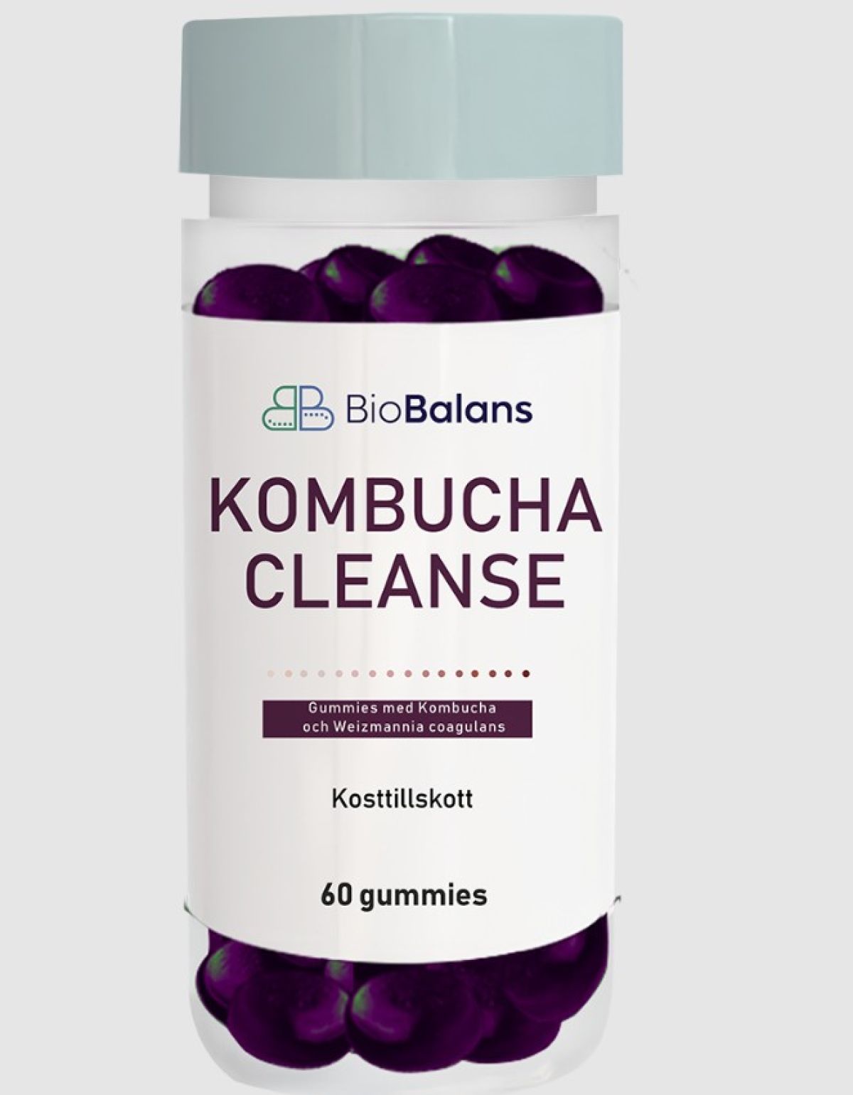 Kombucha Cleanse Gummies för avgiftning och rengöring