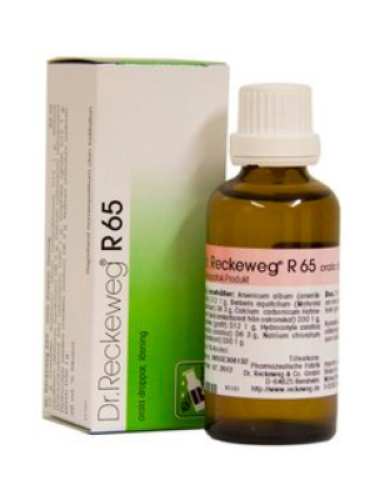 <span class="jp_product_title">R65 Komplexläkemedel Dr. Reckeweg 50 ml</span>
