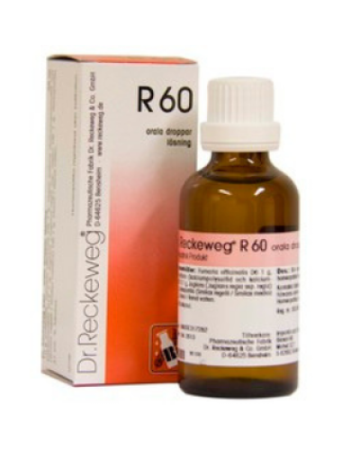 <span class="jp_product_title">R60 Komplexläkemedel Dr. Reckeweg 50 ml</span>