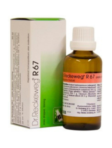 <span class="jp_product_title">R67 Komplexläkemedel Dr. Reckeweg 50 ml</span>