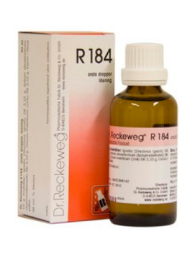 <span class="jp_product_title">R184 Komplexläkemedel Dr. Reckeweg 50 ml</span>