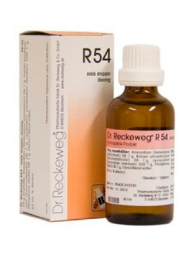 <span class="jp_product_title">R54 Komplexläkemedel Dr. Reckeweg 50 ml</span>
