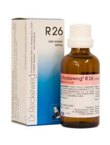 <span class="jp_product_title">R26 Komplexläkemedel Dr. Reckeweg 50 ml</span>
