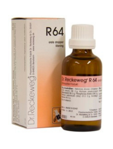 <span class="jp_product_title">R64 Komplexläkemedel Dr. Reckeweg 50 ml</span>
