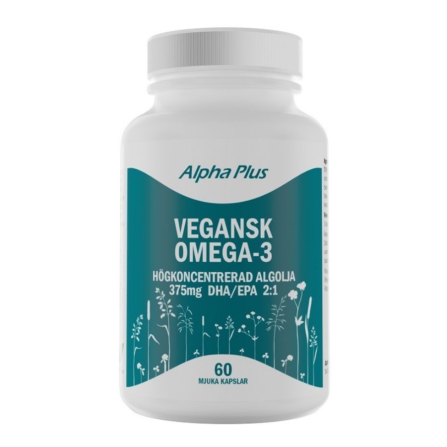 Vegansk Omega 3 60 mjuka kapslar