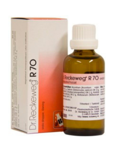 <span class="jp_product_title">R70 Komplexläkemedel Dr. Reckeweg 50 ml</span>