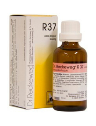 <span class="jp_product_title">R37 Komplexläkemedel Dr. Reckeweg 50 ml</span>